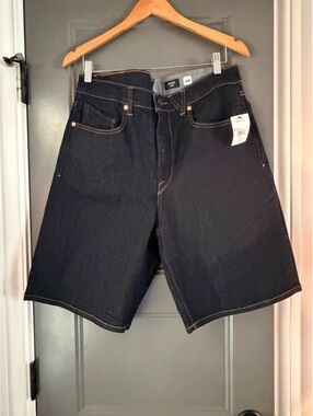 Volcom Billow Men's DarkDenimmlong Shorts Size 38